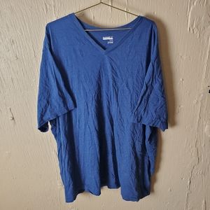 Classic fit basics t shirt blue 4xl